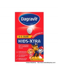Dagravit Kids Xtra Raspberry 3-5 Year Chewable 120st